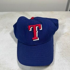 Vintage Texas Rangers Hat New Era 59FIFTY Sz 7 1/4 Baseball Cap USA MADE
